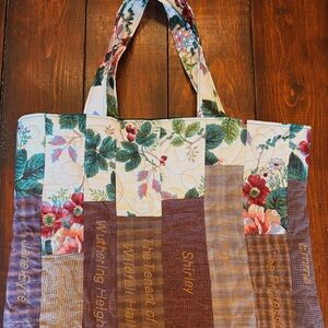 Brontë Sisters Floral Patchwork Tote Bag